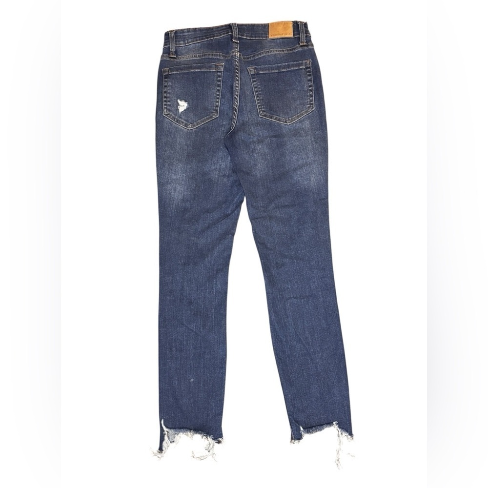 📦Aeropostale Navy Ripped Skinny Jeans - Picture 2 of 4